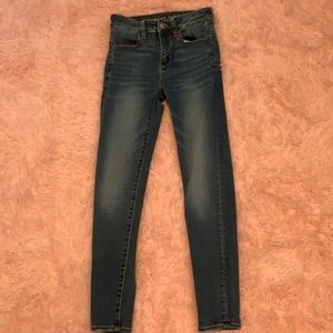 American Eagle hi-rise jegging, size 4 short